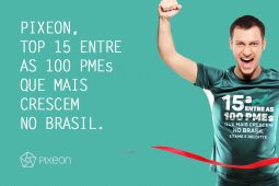Pixeon, top 15 entre as 100 PMEs que mais crescem no Brasil.